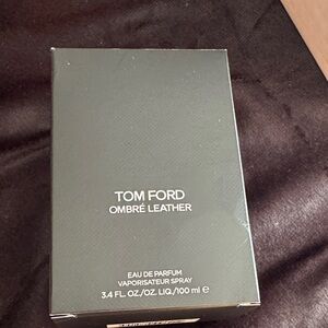 Tom Ford Ombré Leather Box - Black and White Text